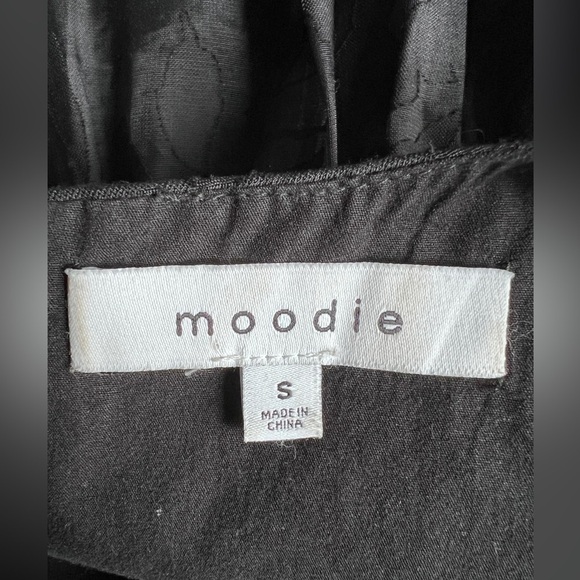 Moodie black mini dress size small - Picture 8 of 12